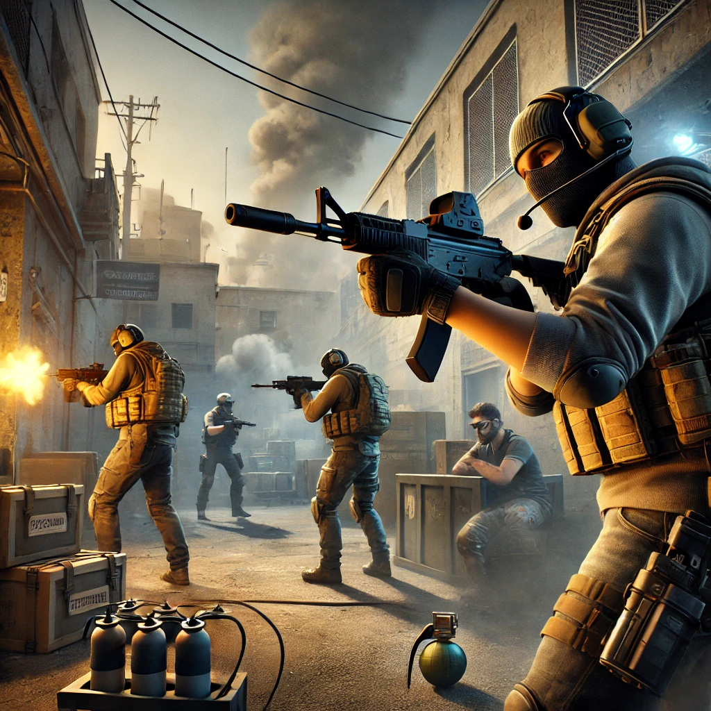 Counter-Strike, tips bermain, game FPS, pengendalian aim, komunikasi tim, manajemen ekonomi, strategi dalam game, latihan game, gameplay Counter-Strike, perencanaan tim, taktik permainan, game kompetitif, pengaturan senjata, tips esports