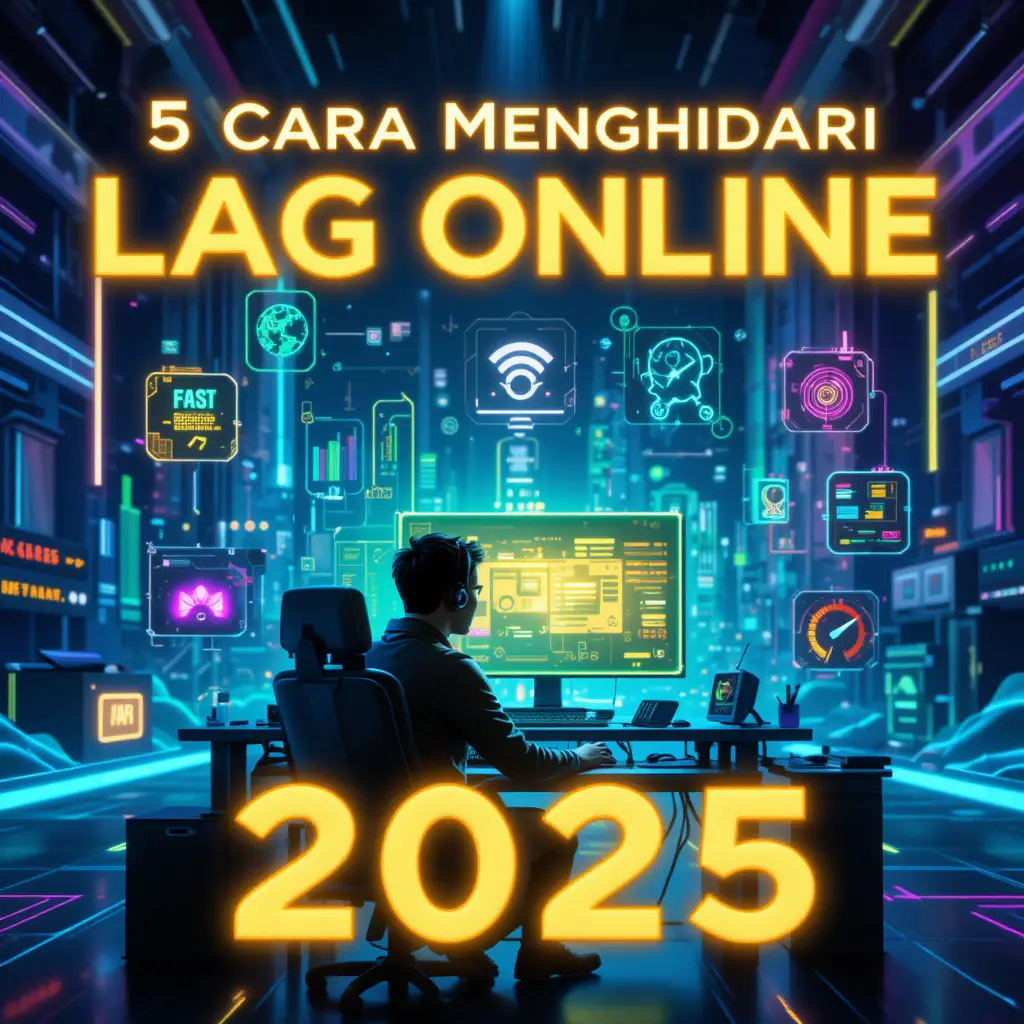 5 Cara Menghindari Lag Saat Main Game Online di 2025