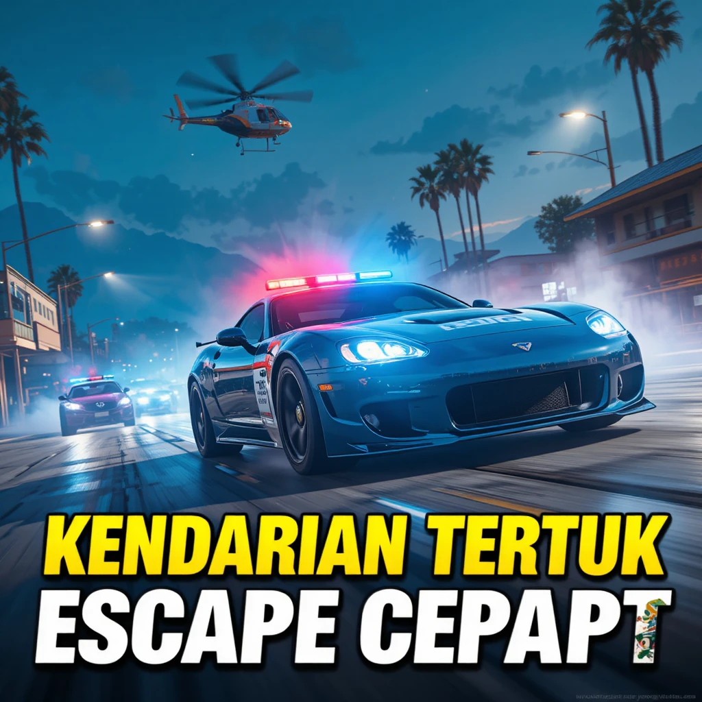 Kendaraan Terbaik untuk Escape Cepat di GTA V: Kuasai Los Santos
