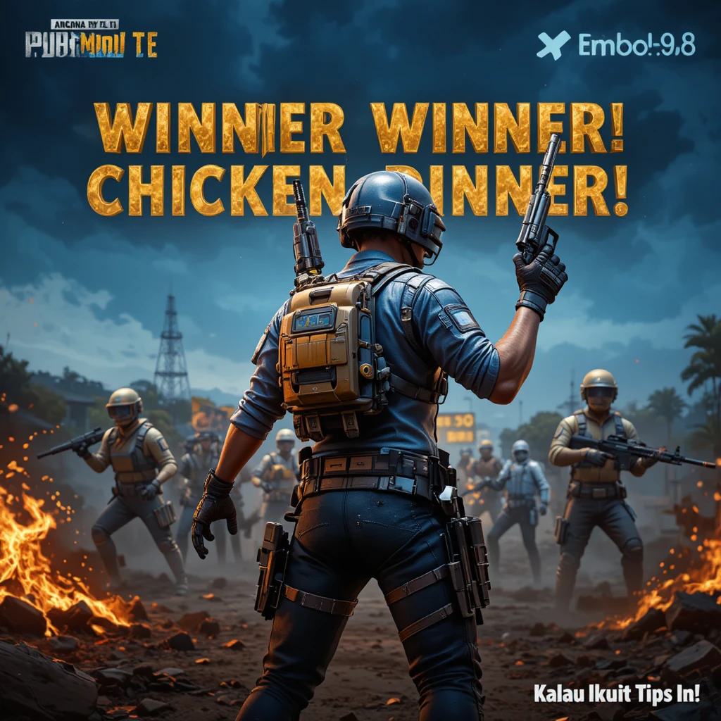 Chicken Dinner Auto di PUBG 2025 dengan 5 Tips Jitu Ini!