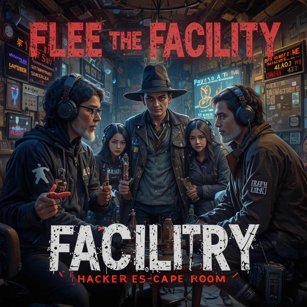 Flee the Facility: Hacker Escape Room Gila-Gilaan!