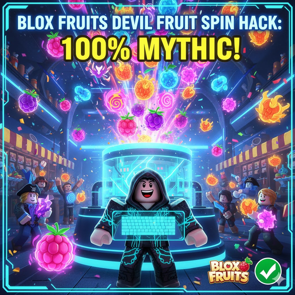 Blox Fruits: Devil Fruit Spin Hack 100% Mythic! Script Auto Sniper Terbaru