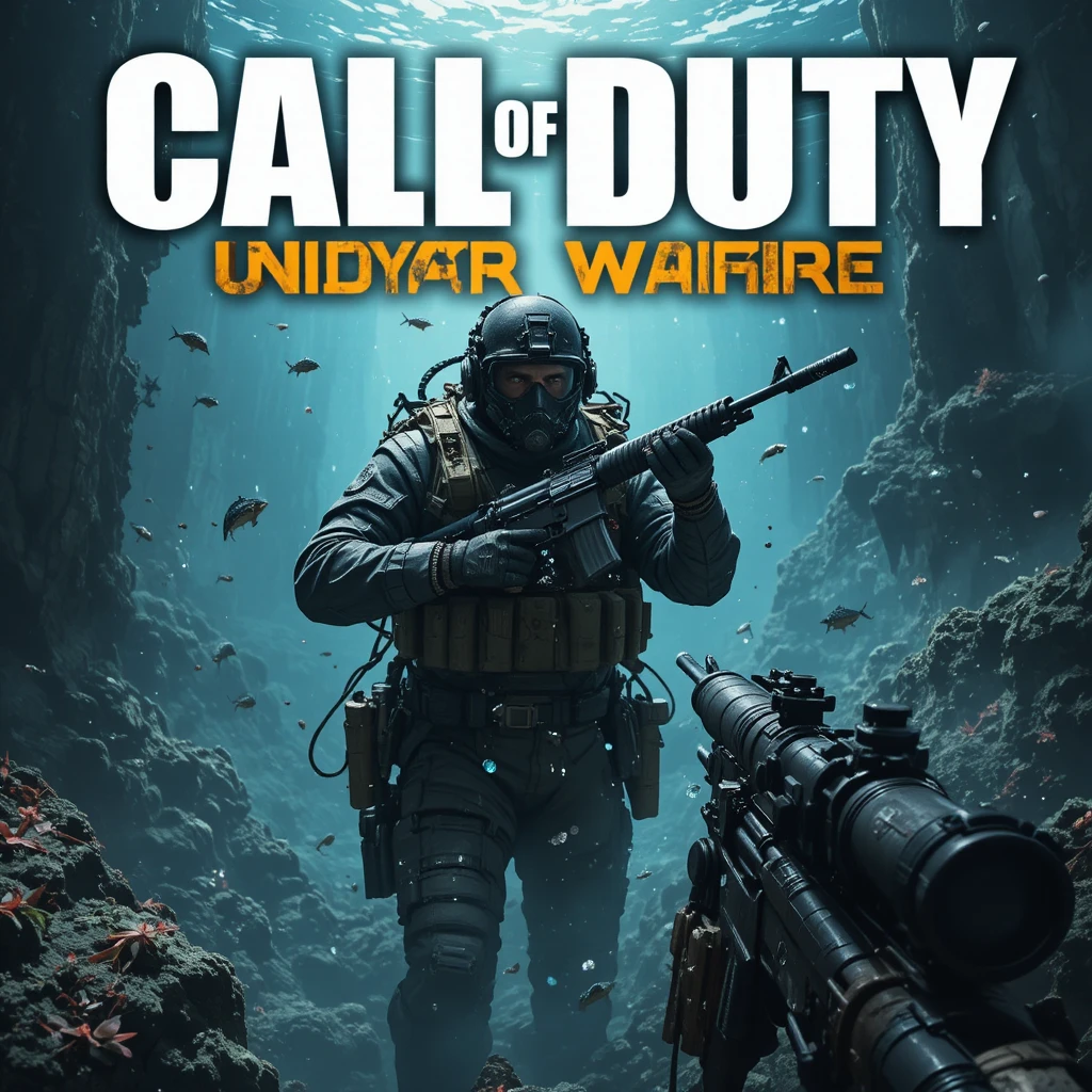 Call of Duty Underwater Warfare: Map Bawah Laut & Senjata Harpoon!