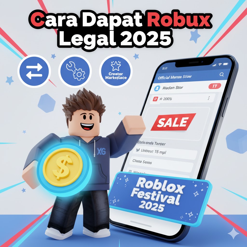 Tips Hack Roblox Gratis Tanpa Premium 2025: Dapat Ribuan Robux!