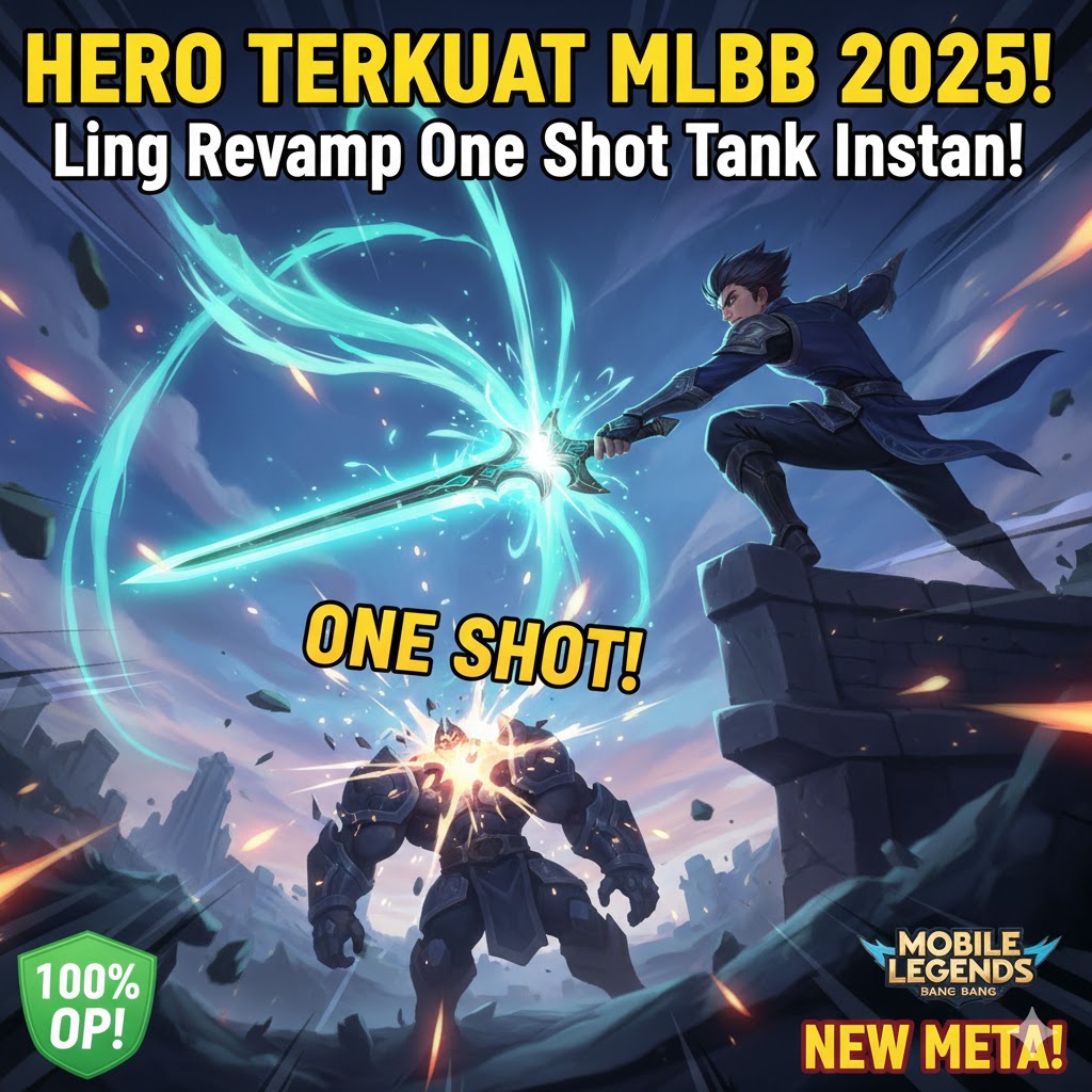 Hero Terkuat MLBB 2025: Ling Revamp One Shot Tank Instan!