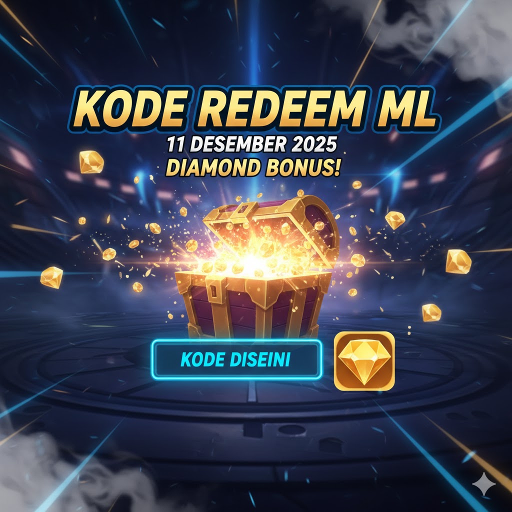 Kode Redeem ML Hari Ini 11 Desember 2025, Diamond Bonus!